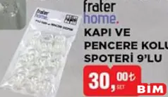 FRATER HOME KAPI VE PENCERE KOLU STOPERİ 9'LU FRATER HOME KAPI VE PENCERE KOLU STOPERİ 9'LU